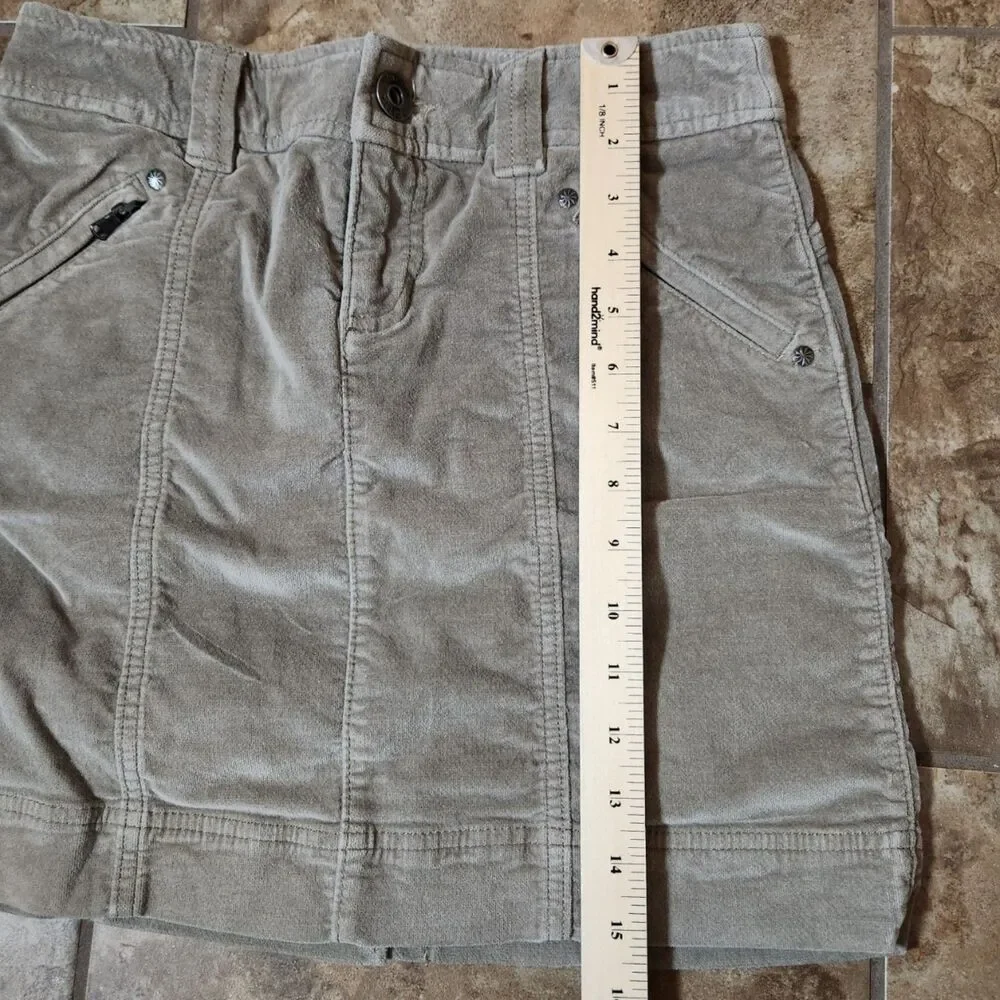 Athleta Cotton Blend Skirt Women’s 0 Casual Stretch